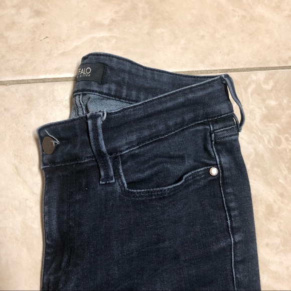 Buffalo David Bitton Straight Leg Jeans Pockets Dark Wash C - Picture 2 of 10